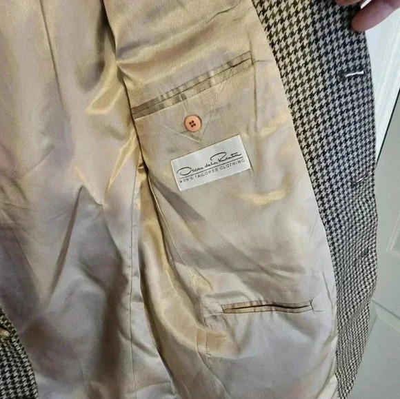 OSCAR dela Renta 100% Wool Jacket Size 40R EUC - Picture 7 of 12